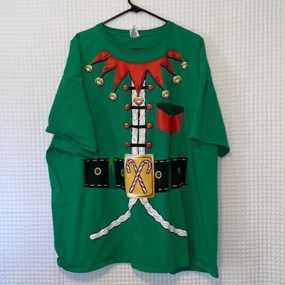 Dec. 25th Elf Suit Costumes Shirt Size 3XL Christmas P3